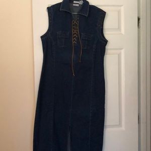 Size 12 Blue Jean Dress